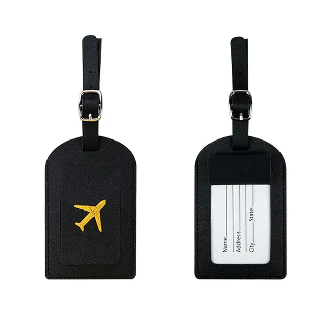 PU Leather Luggage Tag