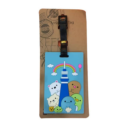 Cute Animal Luggage Tag