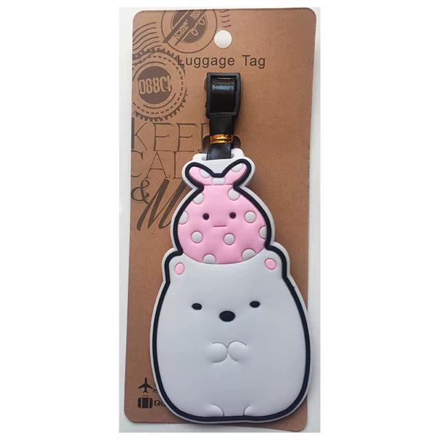 Cute Animal Luggage Tag